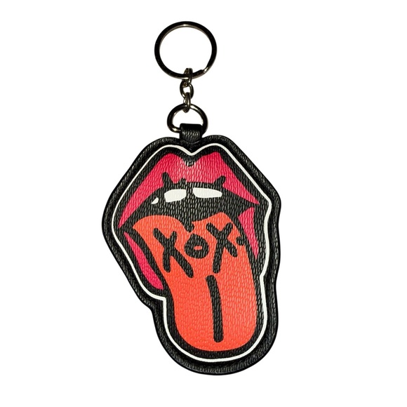 Betsey Johnson Accessories - Betsey Johnson Pink and Orange Lips Key Holder